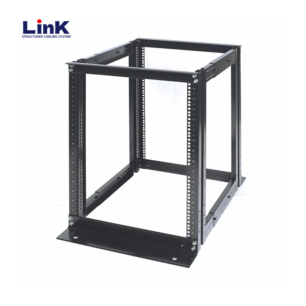 Open Rack 2-Post Server Rack 27u для эффективного управления коммуникационным оборудованием